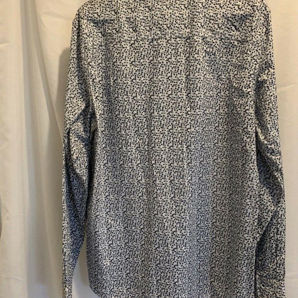 NWT GEF Men’s Button Down Patterned Shirt XL - Picture 2 of 4